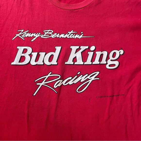 Vintage 1999 Kenny Bernsteins Bud King Racing Shirt - Large - Picture 8 of 10